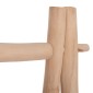 ΕΠΙΠΛΟ ΕΙΣΟΔΟΥ PERL HM9911 ΚΛΑΔΙΑ ΞΥΛΟΥ TEAK-ΦΥΣΙΚΟ 130,5x53x130Υεκ.