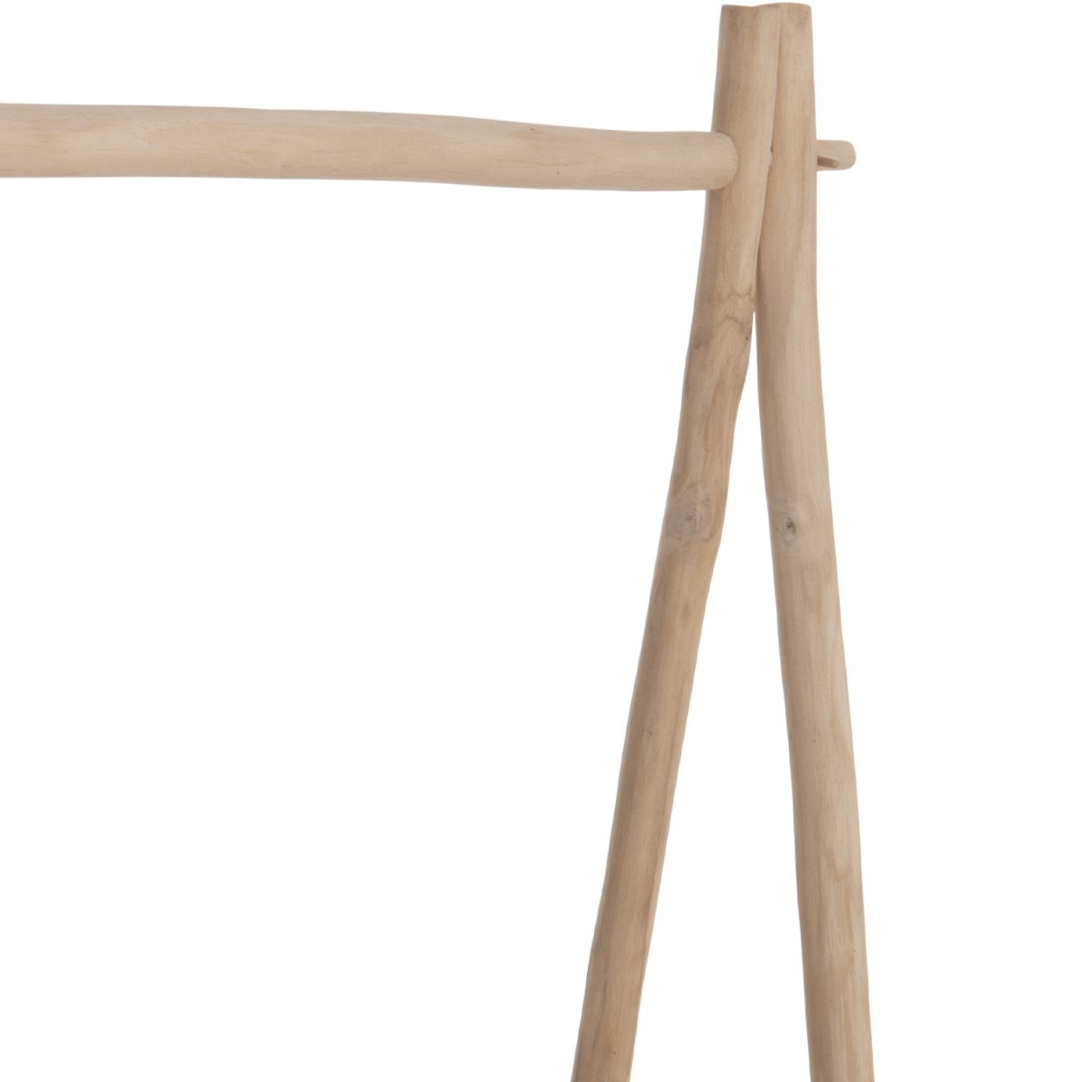 ΕΠΙΠΛΟ ΕΙΣΟΔΟΥ PERL HM9911 ΚΛΑΔΙΑ ΞΥΛΟΥ TEAK-ΦΥΣΙΚΟ 130,5x53x130Υεκ.