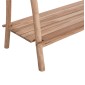 ΕΠΙΠΛΟ ΕΙΣΟΔΟΥ PERL HM9911 ΚΛΑΔΙΑ ΞΥΛΟΥ TEAK-ΦΥΣΙΚΟ 130,5x53x130Υεκ.