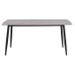 ΤΡΑΠΕΖΙ RAVEN HM18150.13 ΚΕΡΑΜΙΚΟ TOP ΜΕ ΟΨΗ ΓΚΡΙ ΜΑΡΜΑΡΟ 160x80x74Υεκ.