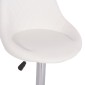 ΣΚΑΜΠΟ ΜΠΑΡ ROSE HM204.22 ΜΕ ΑΜΟΡΤΙΣΕΡ ΧΡΩΜΙΟΥ & ΛΕΥΚΟ PU 48x45x105Υεκ.