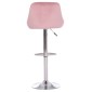 ΣΚΑΜΠΟ ΜΠΑΡ ROSE HM204.42 ΜΕ ΑΜΟΡΤΙΣΕΡ ΧΡΩΜΙΟΥ & ΣΑΠΙΟ ΜΗΛΟ ΒΕΛΟΥΔΟ 48x45x105Υεκ.
