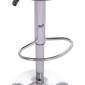ΣΚΑΜΠΟ ΜΠΑΡ ROSE HM204.41 ΜΕ ΑΜΟΡΤΙΣΕΡ ΧΡΩΜΙΟΥ & ΓΚΡΙ ΒΕΛΟΥΔΟ 48x45x105Υεκ.