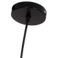 ΦΩΤΙΣΤΙΚΟ ΟΡΟΦΗΣ ORDEM HM4715 ΚΑΠΕΛΟ ΙΝΕΣ SISAL & ΜΠΑΝΑΝΑΣ-ΜΑΥΡΟ & ΦΥΣΙΚΟ Φ75εκ