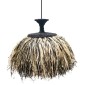 ΦΩΤΙΣΤΙΚΟ ΟΡΟΦΗΣ ORDEM HM4716 ΚΑΠΕΛΟ ΙΝΕΣ SISAL & ΜΠΑΝΑΝΑΣ-ΜΑΥΡΟ & ΦΥΣΙΚΟ Φ60x50Υεκ