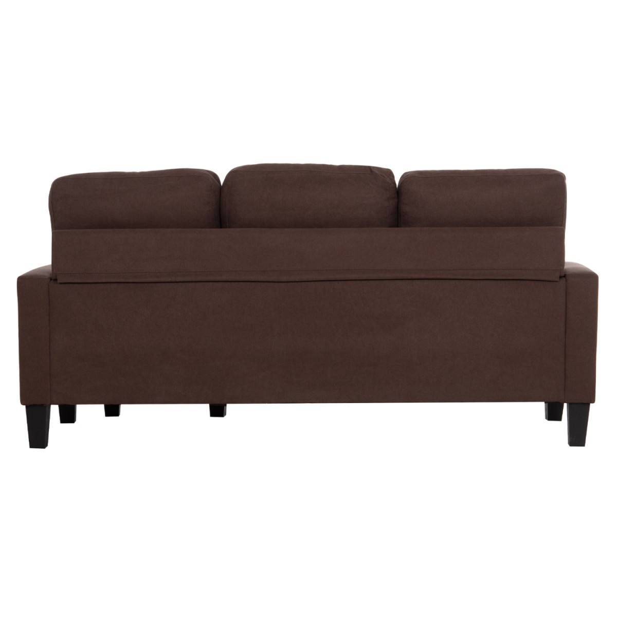ΚΑΝΑΠΕΣ ΓΩΝΙΑ ΑΝΑΣΤΡΕΨΙΜΗ MEGGY HM3297.12 ΚΑΦΕ ΥΦΑΣΜΑ 184.5x129x86Yεκ.