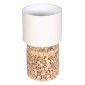 ΕΠΙΤΡΑΠΕΖΙΟ ΚΥΛΙΝΔΡΙΚΟ ΦΩΤΙΣΤΙΚΟ TWIGGY HM4427 DRIFTWOOD & ΜΠΕΖ ΚΑΠΕΛΟ Φ24.5x45Υεκ.
