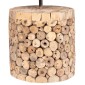 ΕΠΙΤΡΑΠΕΖΙΟ ΚΥΛΙΝΔΡΙΚΟ ΦΩΤΙΣΤΙΚΟ TWIGGY HM4427 DRIFTWOOD & ΜΠΕΖ ΚΑΠΕΛΟ Φ24.5x45Υεκ.