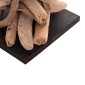 ΔΙΑΚΟΣΜΗΤΙΚΟ ΦΩΤΙΣΤΙΚΟ ΔΑΠΕΔΟΥ ALTAR HM4430 DRIFTWOOD--ΛΕΥΚΟ PVC Φ45x155Υεκ.