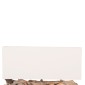 ΕΠΙΤΡΑΠΕΖΙΟ ΟΡΘΟΓΩΝΙΟ ΦΩΤΙΣΤΙΚΟ TWIGGY HM4432 DRIFTWOOD & ΛΕΥΚΟ ΚΑΠΕΛΟ 50x16,5x38Υεκ.