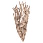 ΑΠΛΙΚΑ ΤΟΙΧΟΥ VEKNA HM4876 DRIFTWOOD ΣΕ ΦΥΣΙΚΟ 43x15(πάχος)x100Υεκ.[1xΕ27]