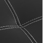 ΚΑΝΑΠΕΣ ΚΡΕΒΑΤΙ 3Θ HM3002.02 ΜΑΥΡΟΣ PU ΜΕ ΓΑΖΙΑ 186x90x82