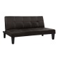 ΚΑΝΑΠΕΣ ΚΡΕΒΑΤΙ 3Θ HM3002.04 ΚΑΦΕ PU ΜΕ ΓΑΖΙΑ 186x90x82