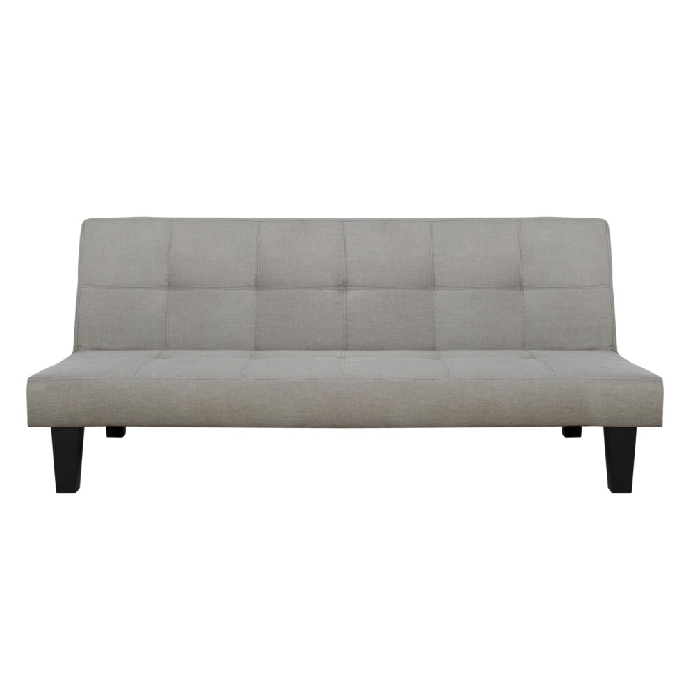 ΚΑΝΑΠΕΣ ΚΡΕΒΑΤΙ ODESSA HM3000.01 ΥΦΑΣΜΑ ΜΠΕΖ 179x80x79 εκ.