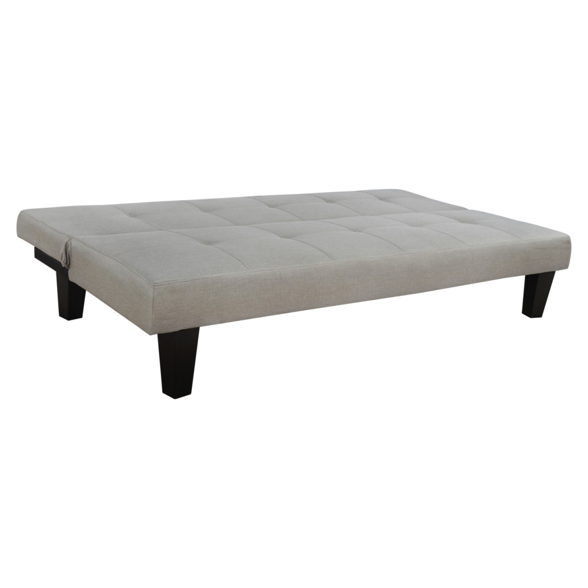 ΚΑΝΑΠΕΣ ΚΡΕΒΑΤΙ ODESSA HM3000.01 ΥΦΑΣΜΑ ΜΠΕΖ 179x80x79 εκ.