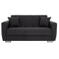 ΚΑΝΑΠΕΣ ΚΡΕΒΑΤΙ POLYA ΔΙΘΕΣΙΟΣ ΓΚΡΙ HM3241.03 150x84x88 εκ.