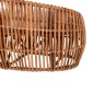 ΚΑΝΑΠΕΣ-ΑΝΑΚΛΙΝΤΡΟ LANTRY HM5991 ΦΥΣΙΚΟ RATTAN- ΛΕΥΚΑ ΜΑΞΙΛΑΡΙΑ 215x60x78Yεκ.
