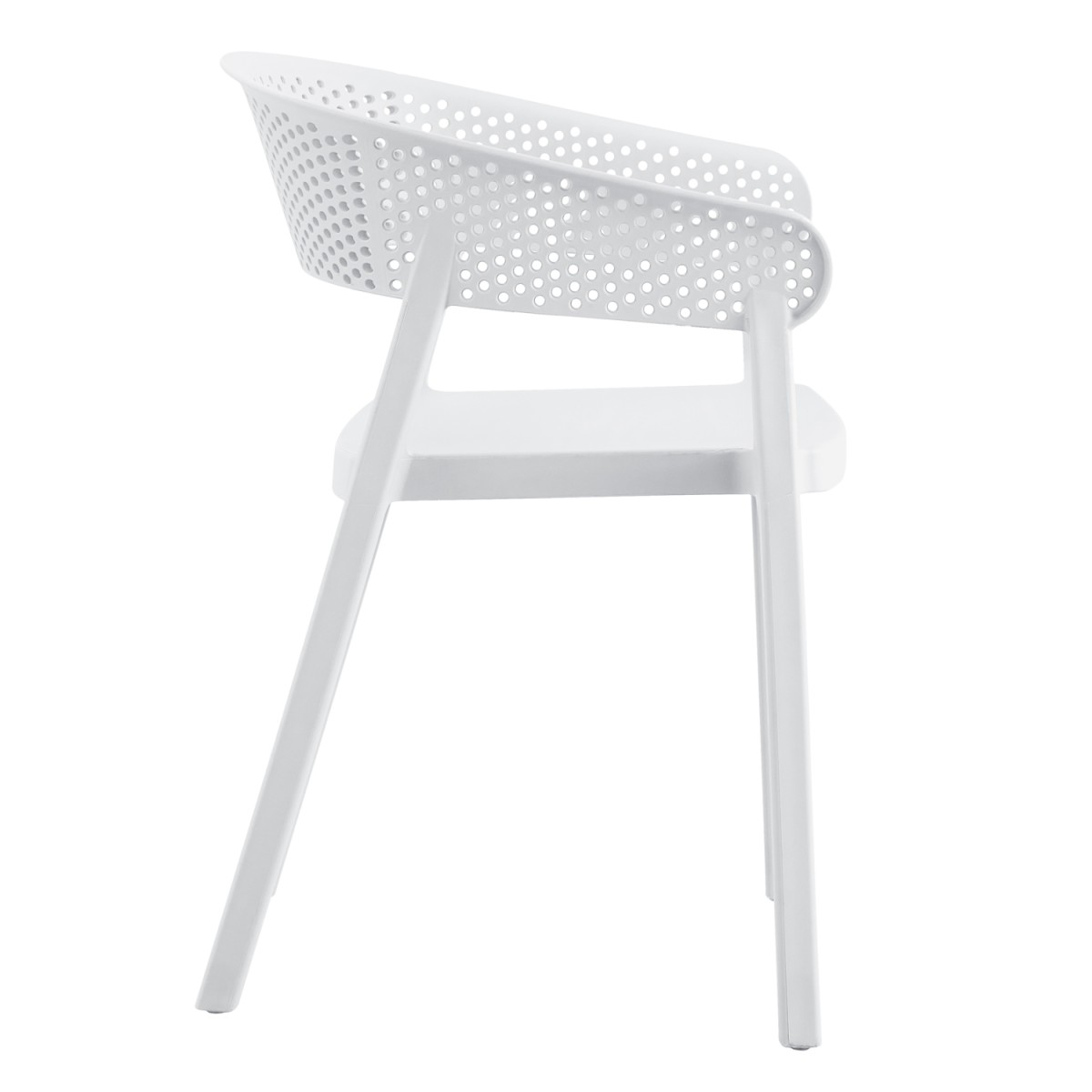 ΠΟΛΥΘΡΟΝΑ ΠΟΛΥΠΡΟΠΥΛΕΝΙΟΥ PERFOE HM5941.01 ΛΕΥΚΗ 53,5x50,5x73Υεκ.