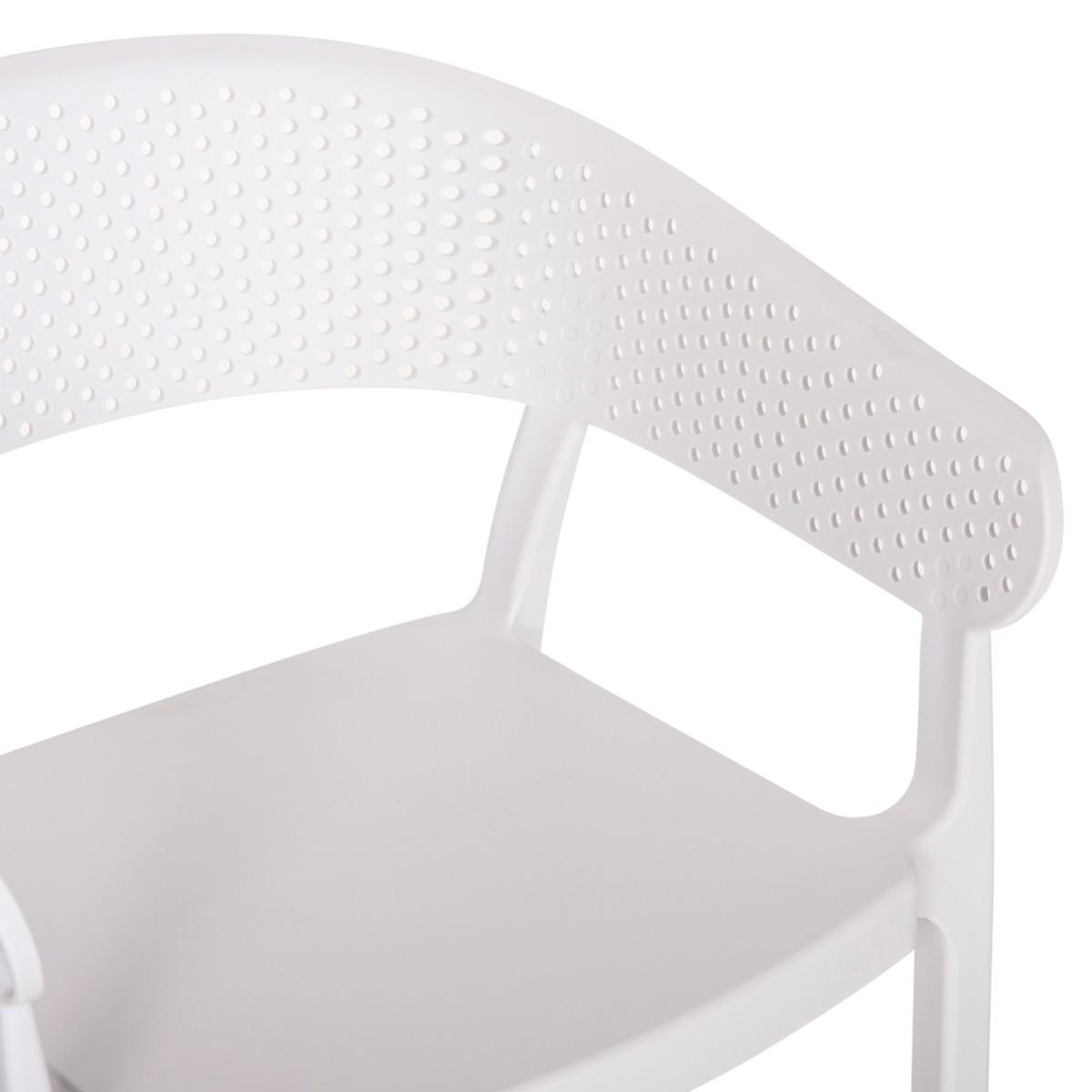 ΠΟΛΥΘΡΟΝΑ ΠΟΛΥΠΡΟΠΥΛΕΝΙΟΥ PERFOE HM5941.01 ΛΕΥΚΗ 53,5x50,5x73Υεκ.