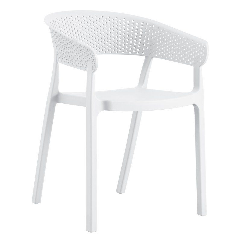ΠΟΛΥΘΡΟΝΑ ΠΟΛΥΠΡΟΠΥΛΕΝΙΟΥ PERFOE HM5941.01 ΛΕΥΚΗ 56x50.5x73Υεκ.