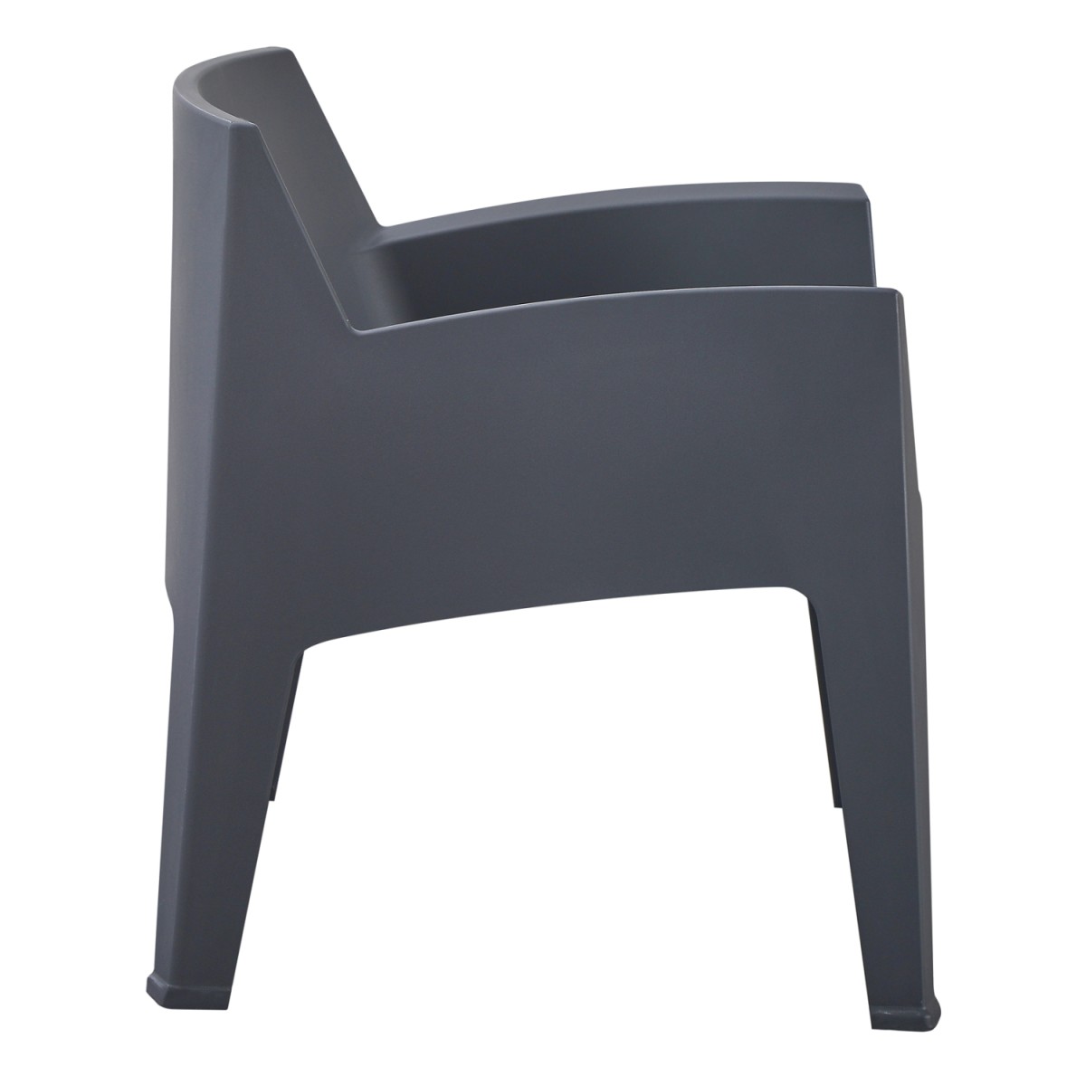 ΠΟΛΥΘΡΟΝΑ ΠΟΛΥΠΡΟΠΥΛΕΝΙΟΥ LOUNGE SLEEK HM6365.10 ΓΚΡΙ 62,5x48,5x73Υεκ.