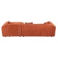 ΚΑΝΑΠΕΣ ΓΩΝΙΑ BRICKEN HM3275.03R ΚΕΡΑΜΙΔΙ ΥΦΑΣΜΑ 110-282x98-160x72Υεκ.