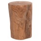 ΒΟΗΘΗΤΙΚΟ ΤΡΑΠΕΖΑΚΙ/ΣΚΑΜΠΟ TRONCO HM9374.21 ΞΥΛΟ TEAK--ΦΥΣΙΚΟ Φ30x45Υεκ.