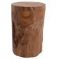 ΒΟΗΘΗΤΙΚΟ ΤΡΑΠΕΖΑΚΙ/ΣΚΑΜΠΟ TRONCO HM9374.21 ΞΥΛΟ TEAK--ΦΥΣΙΚΟ Φ30x45Υεκ.