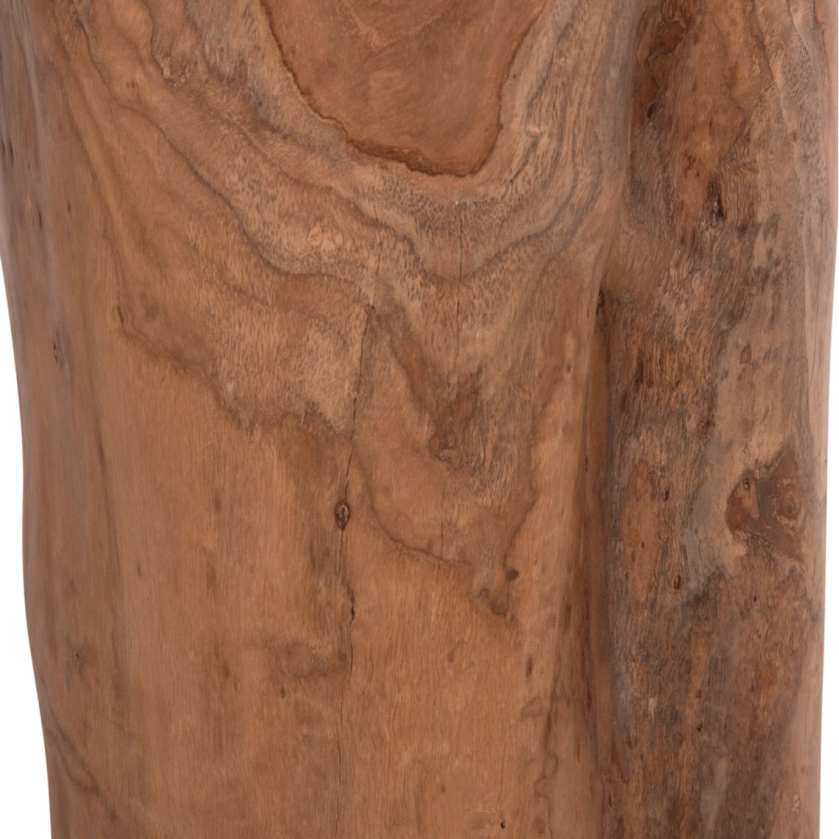 ΒΟΗΘΗΤΙΚΟ ΤΡΑΠΕΖΑΚΙ/ΣΚΑΜΠΟ TRONCO HM9374.21 ΞΥΛΟ TEAK--ΦΥΣΙΚΟ Φ30x45Υεκ.