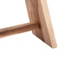 ΒΟΗΘΗΤΙΚΟ ΣΚΑΜΠΟ SADEL HM18294 ΞΥΛΟ SUAR--ΦΥΣΙΚΟ 50x30x45Υεκ.