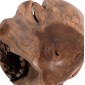 ΒΟΗΘΗΤΙΚΟ ΤΡΑΠΕΖΙ LOGGY HM18295 ΞΥΛΟ TEAK--ΦΥΣΙΚΟ 50x50x50Υεκ.