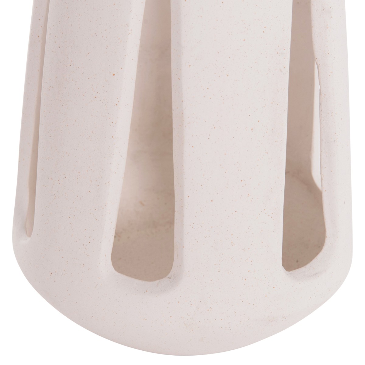 ΕΠΙΤΡΑΠΕΖΙΟ ΦΑΝΑΡΙ ERANTYL HM4696.02L ΛΕΥΚΟ FIBER CEMENT & ΧΕΡΟΥΛΙ RATTAN Φ17x27Yεκ.