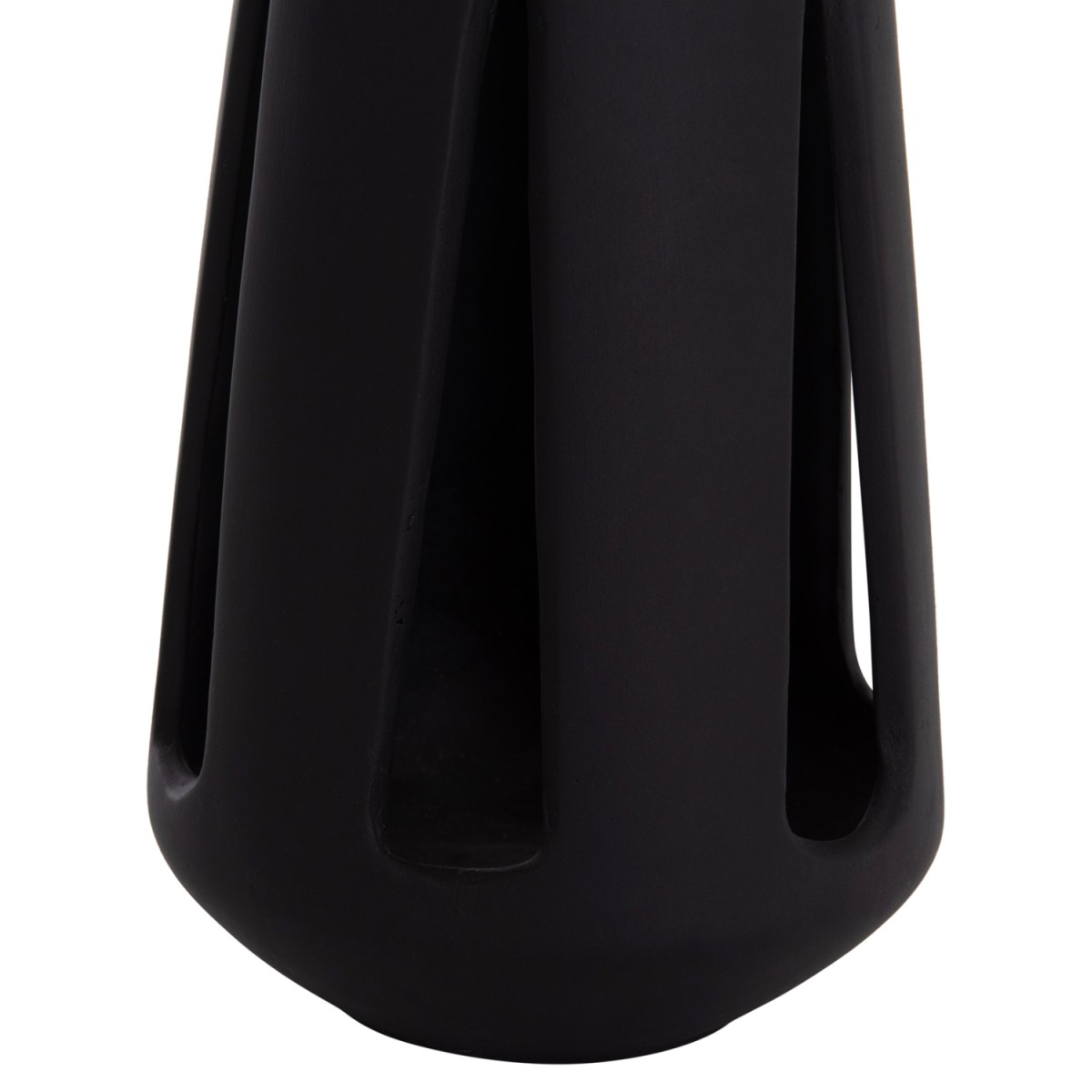 ΕΠΙΤΡΑΠΕΖΙΟ ΦΑΝΑΡΙ ERANTYL HM4696.01L ΜΑΥΡΟ FIBER CEMENT & ΧΕΡΟΥΛΙ RATTAN Φ17x27Yεκ.