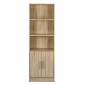 ΒΙΒΛΙΟΘΗΚΗ ΜΕΛΑΜΙΝΗΣ ENSLEY HM2027.02 SONAMA 60X30X180 εκ.