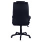ΚΑΡΕΚΛΑ ΓΡΑΦΕΙΟΥ THORIN HM1050.01 ΜΕ MASSAGE ΜΑΥΡΗ HOMEMARKT 62x70x127Y εκ.