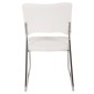 ΚΑΡΕΚΛΑ QUENTI HM1071.02 ΛΕΥΚΗ 52x60x85 εκ.