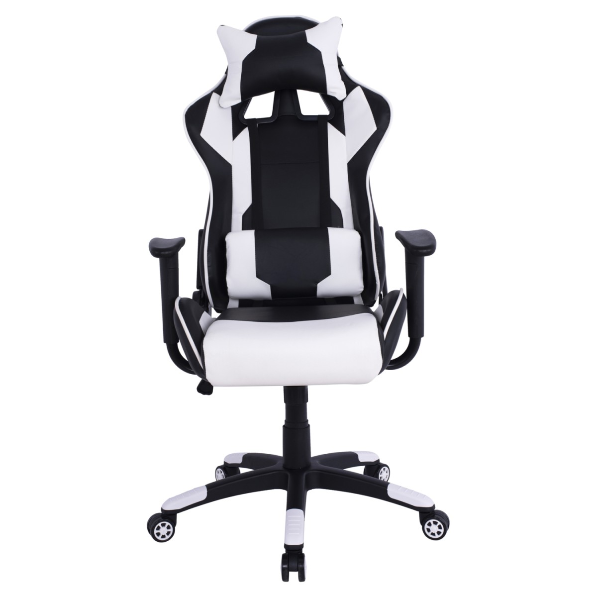 ΠΟΛΥΘΡΟΝΑ GAMING DARIUS HM1072.04 ΜΑΥΡΗ-ΛΕΥΚΗ 66,5x70x(122-129) cm