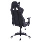 ΠΟΛΥΘΡΟΝΑ GAMING DARIUS HM1072.04 ΜΑΥΡΗ-ΛΕΥΚΗ 66,5x70x(122-129) cm