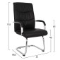 ΠΟΛΥΘΡΟΝΑ JACOB HM1045.11 ΜΑΥΡΟ PU ΜΕ ΒΑΣΗ ΧΡΩΜΙΟΥ 57x66,5x102 cm ΠΟΛΥΘΡΟΝΑ JACOB HM1045.11 ΜΑΥΡΟ PU ΜΕ ΒΑΣΗ ΧΡΩΜΙΟΥ 57x66,5x102 cm