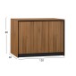ΝΤΟΥΠΑΛΙ ΓΡΑΦΕΙΟΥ SUPREME 120x40x80Υ εκ. HM2357