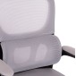 ΚΑΡΕΚΛΑ ΓΡΑΦΕΙΟΥ BASTON HM18236.02 ΓΚΡΙ MESH & ΜΑΥΡΟ PP ΣΚΕΛΕΤΟΣ 64x60x127Υεκ.
