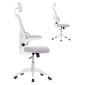 ΚΑΡΕΚΛΑ ΓΡΑΦΕΙΟΥ BASTON HM18236.03 ΓΚΡΙ MESH & ΛΕΥΚΟΣ PP ΣΚΕΛΕΤΟΣ 64x60x127Υεκ.