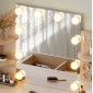 ΤΟΥΑΛΕΤΑ ΜΕ ΦΩΤΙΣΜΟ LED-ΡΑΦΙΑ-ΣΥΡΤΑΡΙΑ LAURYN HM2502.01 SONAMA 101.8x40x139.5Υεκ