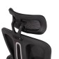 ΚΑΡΕΚΛΑ ΓΡΑΦΕΙΟΥ BARNET HM18258.01 ΜΑΥΡΟ MESH-ΜΑΥΡΟΣ ΣΚΕΛΕΤΟΣ NYLON 61x62x123Υ