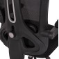 ΚΑΡΕΚΛΑ ΓΡΑΦΕΙΟΥ BARNET HM18258.01 ΜΑΥΡΟ MESH-ΜΑΥΡΟΣ ΣΚΕΛΕΤΟΣ NYLON 61x62x123Υ