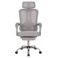 ΚΑΡΕΚΛΑ ΓΡΑΦΕΙΟΥ BARNET HM18258.02 ΓΚΡΙ MESH-ΓΚΡΙ ΣΚΕΛΕΤΟΣ NYLON 61x62x123Υ