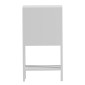 ΚΟΜΟΔΙΝΟ ARGUS HM18378.02 ΜΕΛΑΜΙΝΗ ΣΕ ΛΕΥΚΟ 30x30x55Υεκ.