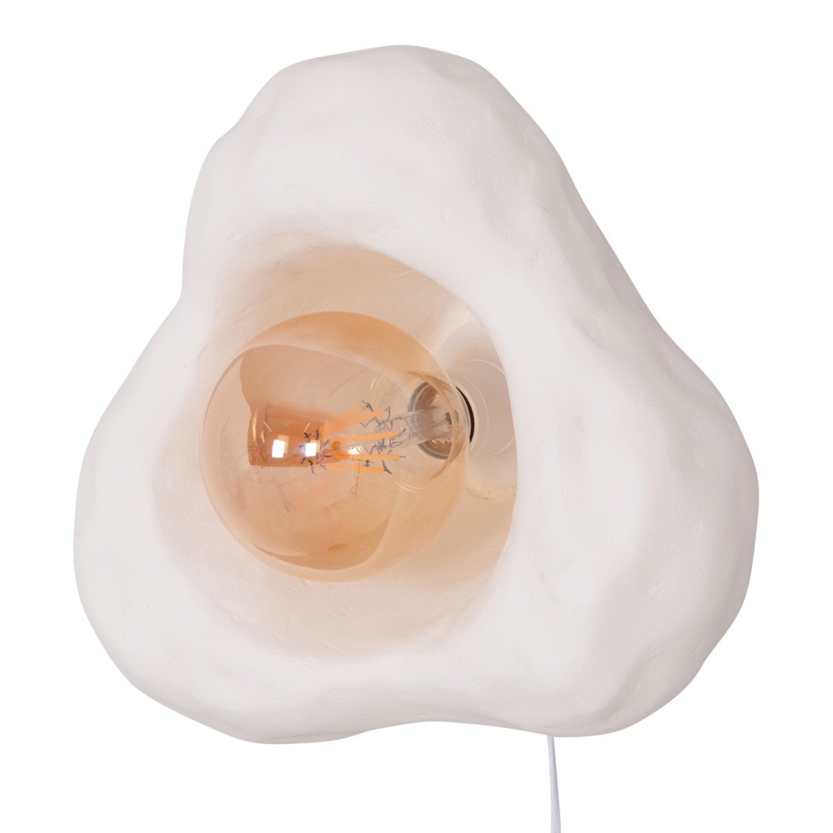 ΕΠΙΤΟΙΧΙΟ ΦΩΤΙΣΤΙΚΟ LUXON HM4701.02S FIBER CEMENT ΣΕ ΛΕΥΚΟ 28x15x25Υεκ.