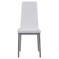 ΚΑΡΕΚΛΑ ΜΕΤΑΛΛΙΚΗ LADY HM0037.11 ΛΕΥΚΟ PU ΜΕΤΑΛΛΙΚΟ ΣΚΕΛΕΤΟ K/D 40x48x95 εκ.