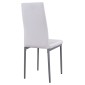 ΚΑΡΕΚΛΑ ΜΕΤΑΛΛΙΚΗ LADY HM0037.11 ΛΕΥΚΟ PU ΜΕΤΑΛΛΙΚΟ ΣΚΕΛΕΤΟ K/D 40x48x95 εκ.